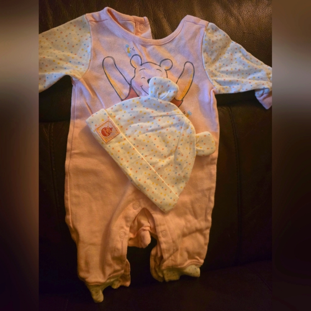 Pooh Bear 3mo Baby Girl Set